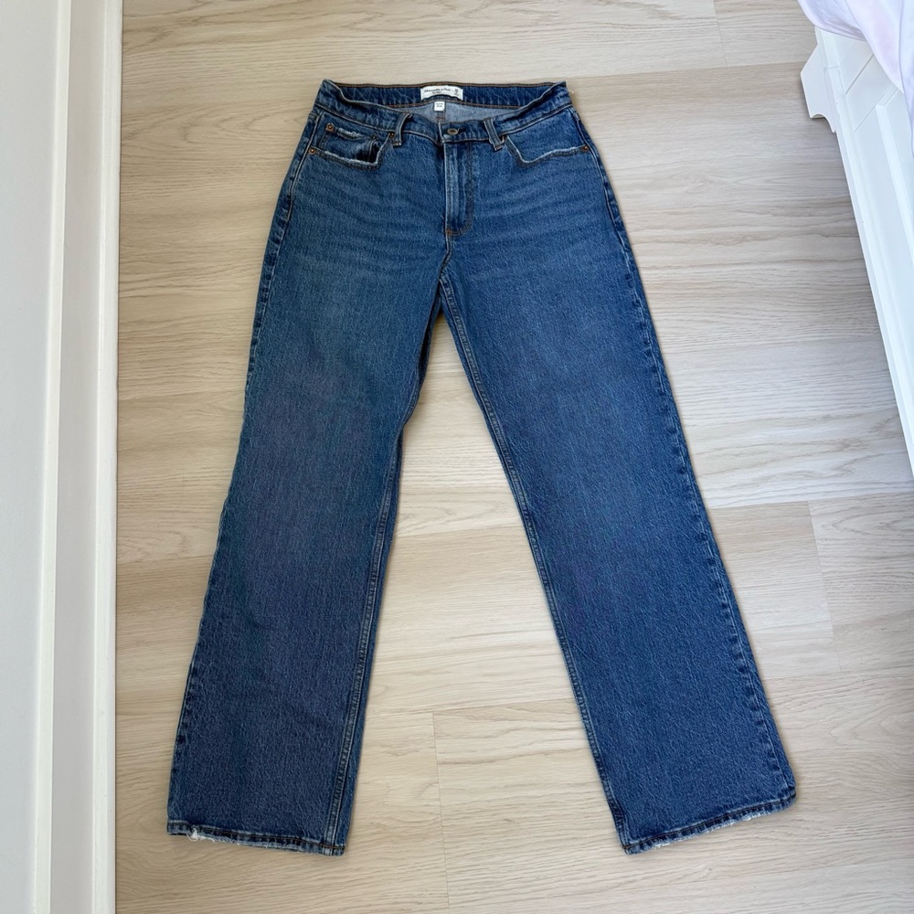 Abercrombie & Fitch The Baggy Low Rise Curve Love